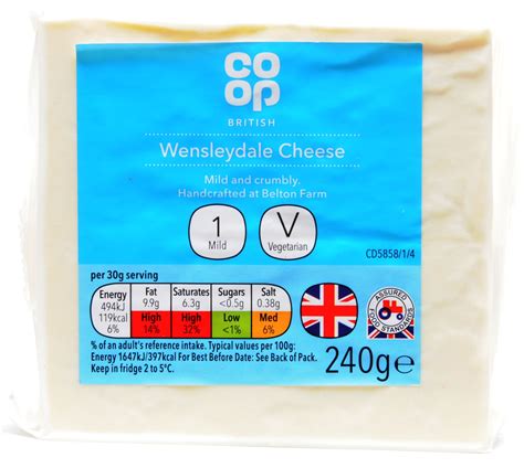 Co Op Wensleydale Cheese - Dike & Son