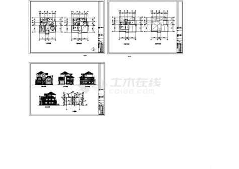 [北京]延庆县某旅游项目单体K型别墅建筑施工图(含效果图)_别墅建筑_土木在线