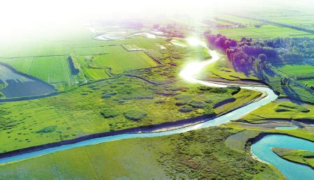恢河源头源公园2018年建成完工，按照“自然”“生态”“野趣”的原则，保持了恢河的自然景观。 新华网 发（王陆城 摄）