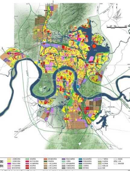 常德西城新区新中心,常德城市总规划图,常德2030年城市规划图(第14页)_大山谷图库