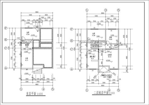 二层农村自建房砖混结构施工图- 建E网施工图下载网