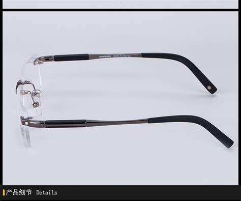 高档新款 纯钛眼镜框 商务超轻镜架 近视男士半框眼镜架厂家直销-阿里巴巴