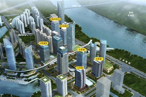 泉州晋江滨江中央商务区概念规划-规划设计资料