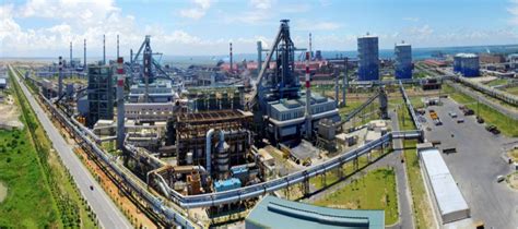宝钢湛江钢铁基地，世界最高效率的绿色碳钢生产基地，获国家优质工程金奖、菲迪克优秀奖