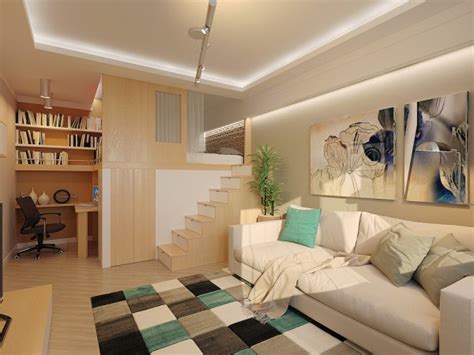复式小户型公寓改造设计|空间|建筑设计|意匠工作室 - 原创作品 - 站酷 (ZCOOL)