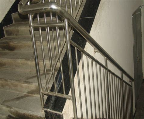 室内不锈钢护栏 小区楼梯栏杆 玻璃栏杆 图集15J403-1 全国安装