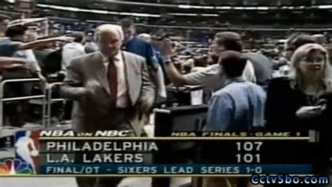 2001年NBA总决赛G1 湖人vs76人 全场录像及集锦【5播体育】