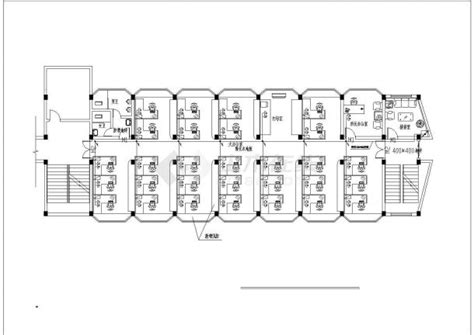 办公楼综合布线设计方案图纸，含说明_综合布线_土木在线
