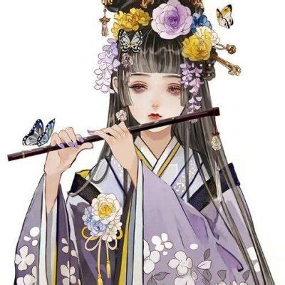 2次元人物头像古风女生