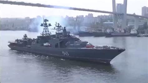 40艘军舰 20架直升机，俄罗斯在太平洋区域举行军事演习_凤凰网视频_凤凰网