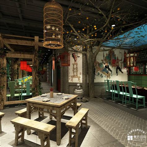 北平食府,文化与美食的传承_北京东方日成建筑装-东方日成餐饮设计