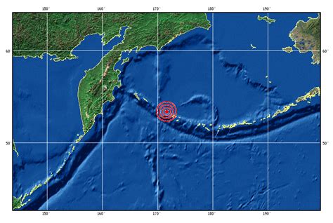 阿留申群岛地图图片