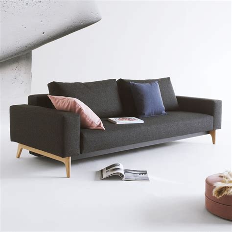 丹麦依诺维绅单人折叠沙发床库特北欧轻奢小户型设计师布艺沙发_虎窝淘