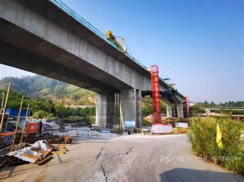 合龙！梅州东环高速建设取得重大突破！计划明年底建成通车！