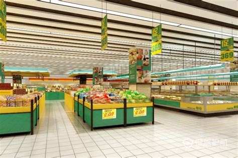 【世纪城商业超市】200平方-中线装饰经典案例-家居美图_装一网装修效果图