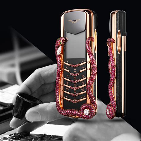 Vertu 威图 Signature 系列手机 眼镜蛇限量版 2474000元专机配送 | 买手党 | 买手聚集的地方