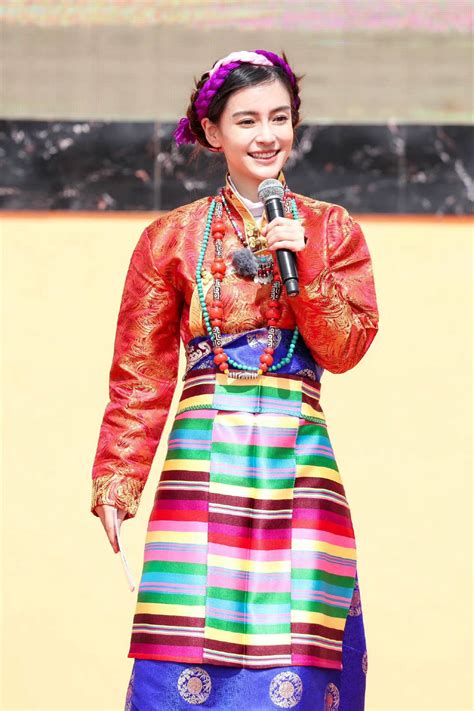 当Angelababy遇上西藏 红色藏族风造型惊艳-搜狐大视野-搜狐新闻