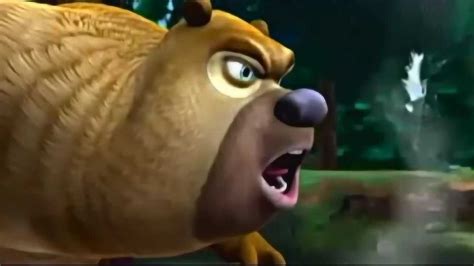 熊出没鬼畜爆笑系列：熊大熊二光头强互相开挂啦看谁喊得高