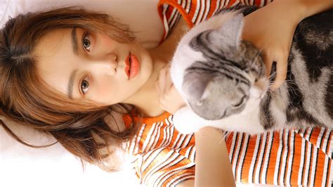 猫样少女图片