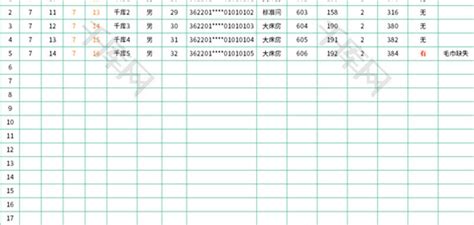 人员住宿安排表Excel模板_千库网(excelID：178752)