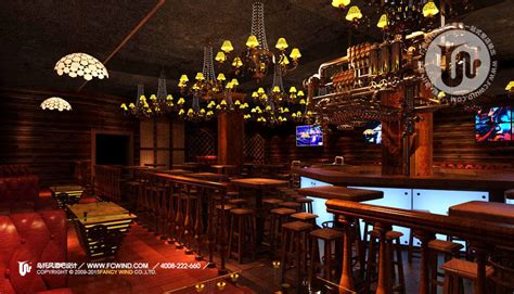 广东中山Fandy酒吧装修设计实景-主题酒吧设计-深圳品彦酒吧装修设计公司