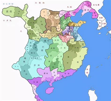 三国九州地图图片