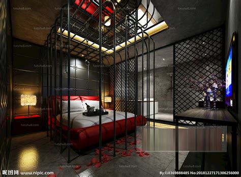 工装 主题 3d 包房 酒店设计图__室内模型_3D设计_设计图库_昵图网nipic.com