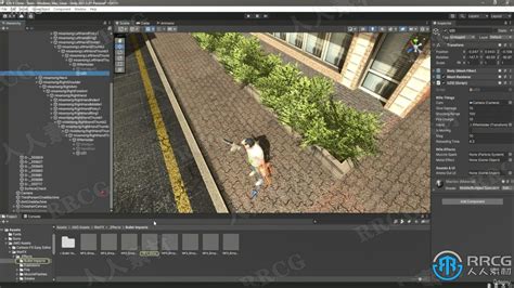 Unity 3D动作游戏项目实例制作视频教程 - 游戏开发教程 - 人人CG 人人素材 RRCG