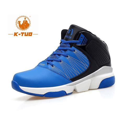 K TUO High Top Basketball Shoes Men Boots Breathable Non Slip Shoes ...