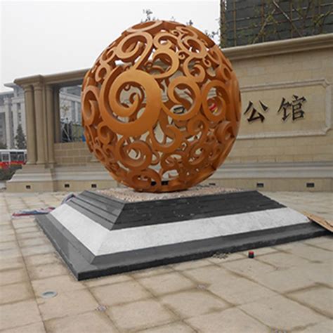 球形创意不锈钢雕塑 上海雕塑工程公司 - 多来米雕塑 - 九正建材网