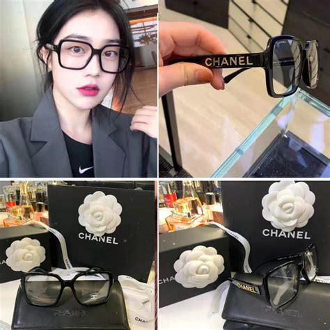 正品代购CHANEL香奈儿太阳镜5408平光眼镜方框墨镜大框素颜明星-淘宝网