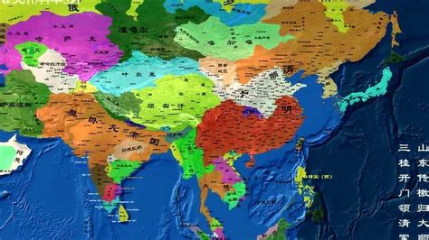 明朝的版图图片