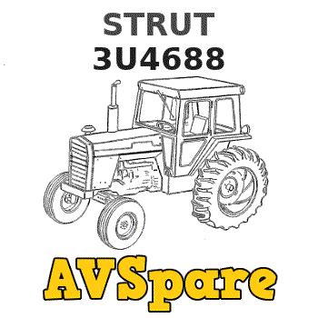 STRUT 3U4688 - Caterpillar | AVSpare.com