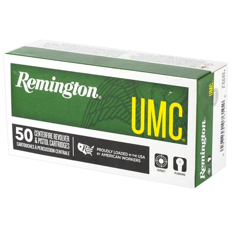 Remington UMC Handgun .38 SPECIAL, 130gr, FMJ - 50 Rounds [MPN: 23730 ...