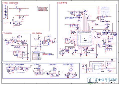 康佳LED32F1100CF液晶电视（35017517板）主板电路图 - 家电维修资料网
