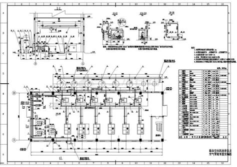 空压机房系统施工设计CAD图纸_土木在线