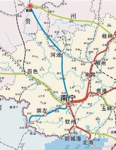 广西2018-2030年高速公路网规划图，看看你家有几条高速公路通过|高速公路|规划图|南宁_新浪新闻