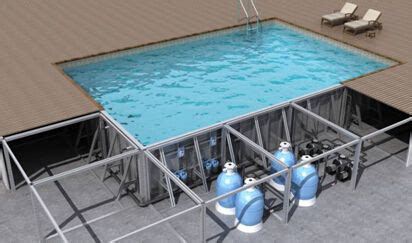游泳池循环水处理设备系统 循环水利用设备-环保在线