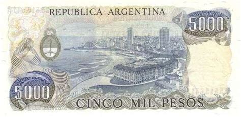 阿根廷 5000比索 1977（签名2）.-世界钱币收藏网|外国纸币收藏网|文交所免费开户（目前国内专业、全面的钱币收藏网站）
