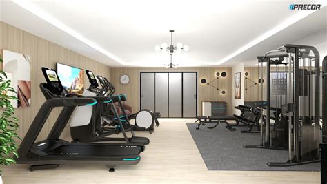 30平米健身房效果图,10平米的健身房布置,8平米家庭小型健身房_大山谷图库