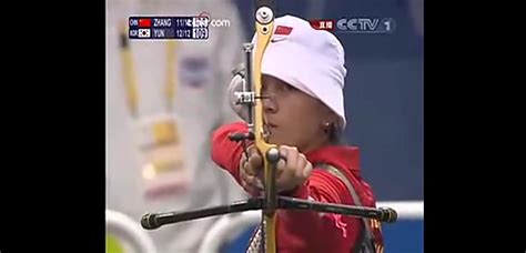 经典回顾2008北京奥运会射箭女子个人张娟娟夺得金牌_高清1080P在线观看平台_腾讯视频