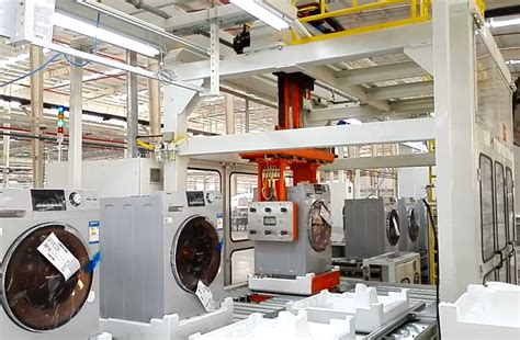 海尔洗衣机自动生产线