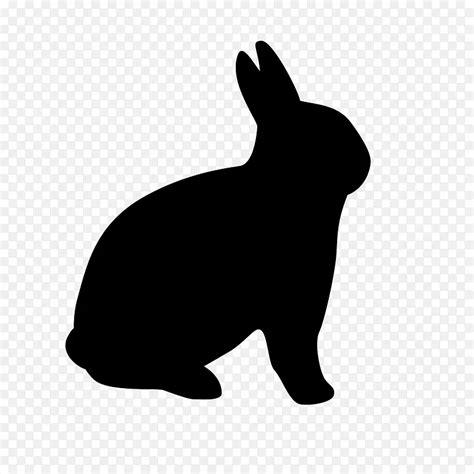 黑色小兔子素材免费下载_觅元素