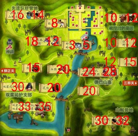 热血江湖地图怪物等级如何分布 热血江湖地图怪物等级分布方法-梦幻手游网