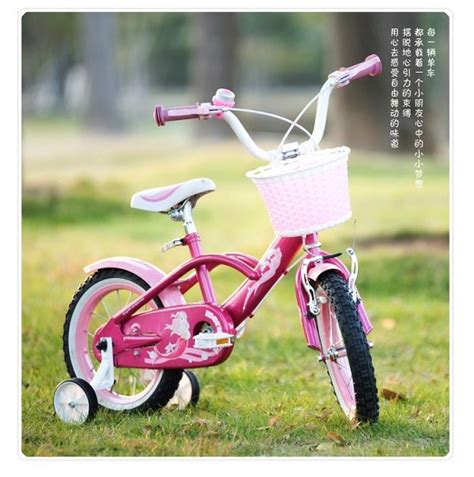 优贝儿童自行车粉红美人鱼 12/14/16/18寸小女孩单车 公主童车12寸 粉红色: 亚马逊中国: 母婴用品