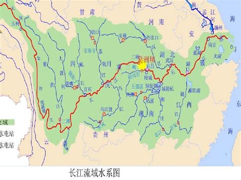 黄河流域与长江流域水系分布图 - 洛阳周边 - 洛阳都市圈