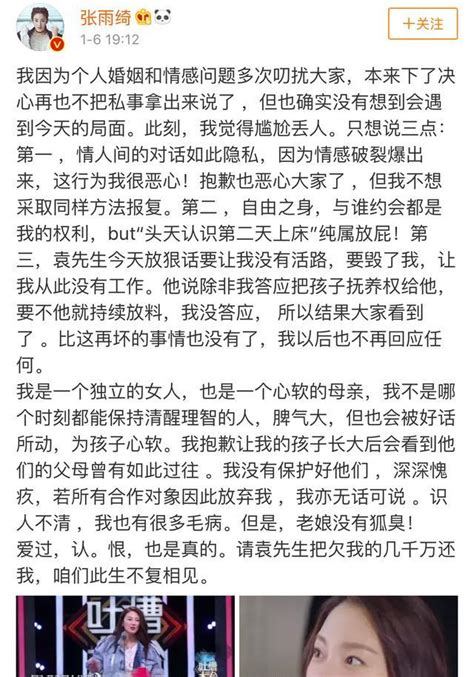袁巴元晒聊天记录，张雨绮回应：我没有狐臭，和谁约会是我的权利__凤凰网