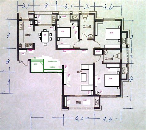 160平方套房设计图,160平方房子图,160平方米平房的图_大山谷图库