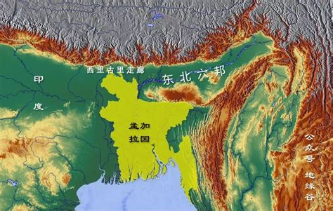 孟加拉国交通地图 - 孟加拉国地图 - 地理教师网