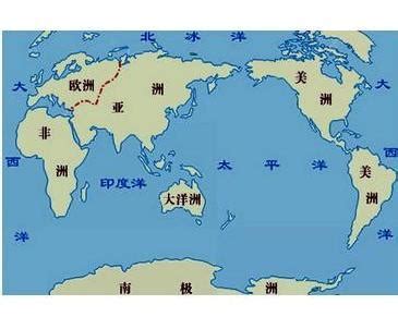 太平洋地图图片
